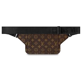 Louis Vuitton-LV Mens S Lock Sling Bag nuevo-Castaño