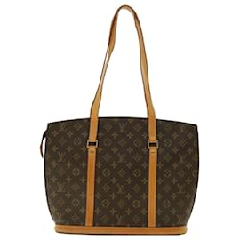 Louis Vuitton-Bolso tote Babylone con monograma de LOUIS VUITTON M51102 LV Auth 40132-Monograma