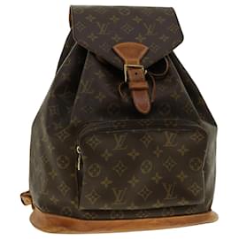 Louis Vuitton-LOUIS VUITTON Monogram Montsouris GM Backpack M51135 LV Auth rd4747-Monogram