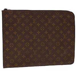 Louis Vuitton-LOUIS VUITTON Monogram Poche Document Briefcase M53400 LV Auth rd4734-Other