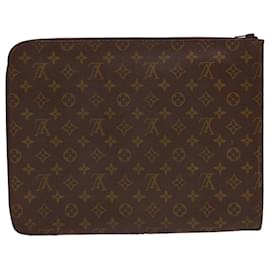 Louis Vuitton-LOUIS VUITTON Monogram Poche Document Briefcase M53400 LV Auth rd4734-Other