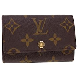 Louis Vuitton-LOUIS VUITTON Monogram Multicles 6 Key Case M62630 LV Auth am4180-Monogram