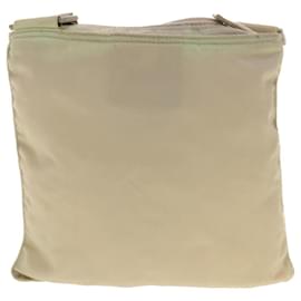 Prada-PRADA Shoulder Bag Nylon Beige Auth yb073-Beige
