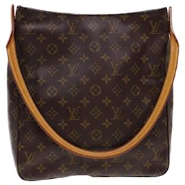 Louis Vuitton-LOUIS VUITTON Monogram Looping GM Shoulder Bag M51145 LV Auth am4175-Monogram