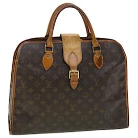 LOUIS VUITTON Rivoli Brown Vintage Monogram Business Bag/Briefcase