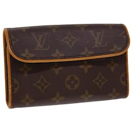 Louis Vuitton-LOUIS VUITTON Monogram Pochette Florentine Waist bag M51855 LV Auth uy100-Other