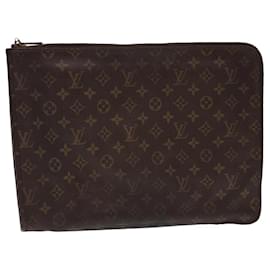 Louis Vuitton-LOUIS VUITTON Monogram Poche Document Briefcase M53400 LV Auth rd4765-Other