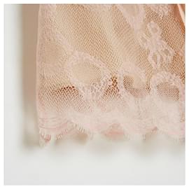 Chanel-05P PINK LACE ON SILK EN40-Pink