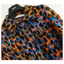 Dior-Chaqueta Dior Leopard Neon-Multicolor