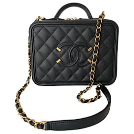 Chanel-Bolsa de tocador-Negro