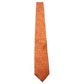 Hugo Boss gravata de seda laranja Laranja