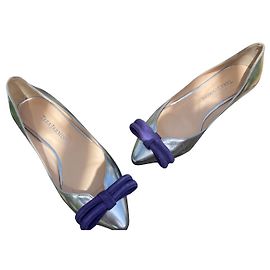 Tara Jarmon Sapatilhas de ballet Prata Roxo