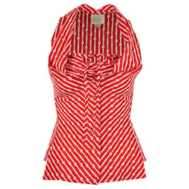 Vivienne Westwood-Top de algodón rojo de Vivienne Westwood-Roja