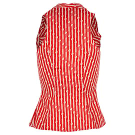 Vivienne Westwood-Top in cotone rosso Vivienne Westwood-Rosso