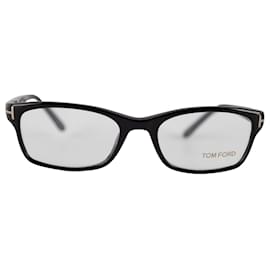 Tom Ford Rectangular Eyeglasses Black