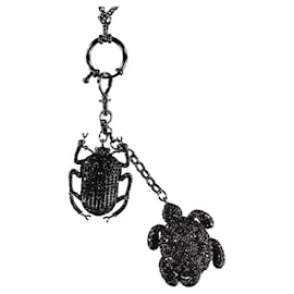 Autre Marque-Begüm Khan Turtle and Beetle Necklace-Black