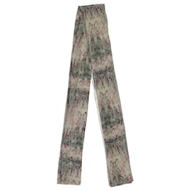 Alexander Mcqueen-Alexander McQueen White Pink Print Scarf-Multiple colors