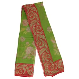 Bufanda Etro Seda Multicolor Otro Impresión de pitón