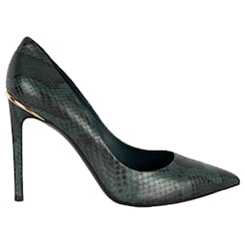 Louis Vuitton-Zapatos de tacón Eyeline de piel de serpiente de Louis Vuitton-Multicolor