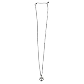 Vivienne Westwood-Vivienne Westwood Kugel-Kristall-Tropfen-Halskette-Silber,Metallisch