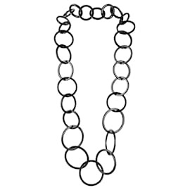 Collana Miu Miu Loop Nero