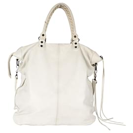 Balenciaga-Balenciaga Cube Pocket Tote Bag-White
