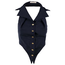 Vivienne Westwood Vintage Weste Blau Marineblau