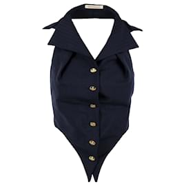Vivienne Westwood-Vivienne Westwood Vintage Waistcoat-Blue,Navy blue