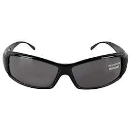 Roberto Cavalli-Roberto Cavalli Rectangular Sunglasses-Black