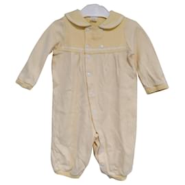 Baby Dior-coverall-White,Cream,Yellow