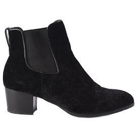 HOGAN Bottines EU 38 velours Noir
