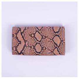 Gucci-GUCCI  Clutch bags T.  Exotic leathers-Brown