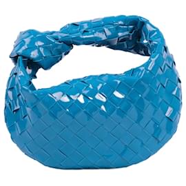 Bottega Veneta-BOTTEGA VENETA  Handbags   Patent leather-Blue