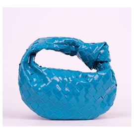 Bottega Veneta-BOTTEGA VENETA  Handbags   Patent leather-Blue