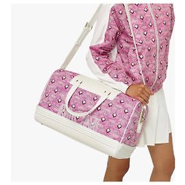 MCM der Ottomar Weekender Pink Weiß