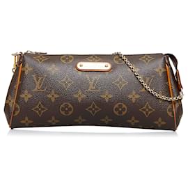 Louis Vuitton-Louis Vuitton Brown Monogram Eva-Brown