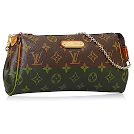 Louis Vuitton-Louis Vuitton Brown Monogram Eva-Brown