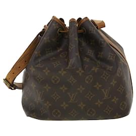 Louis Vuitton-LOUIS VUITTON Monogram Petit Noe Shoulder Bag M42226 LV Auth th3549-Monogram