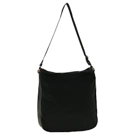 Prada-PRADA Shoulder Bag Nylon Black Auth ar9224-Black