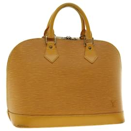 Louis Vuitton-LOUIS VUITTON Epi Alma Hand Bag Tassili Yellow M52149 LV Auth 40263-Other