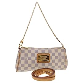 Louis Vuitton-LOUIS VUITTON Damier Azur Eva Shoulder Bag 2way N55214 LV Auth 40316-Other
