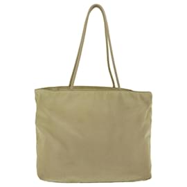 Prada-PRADA Shoulder Bag Nylon Khaki Auth 40350-Khaki