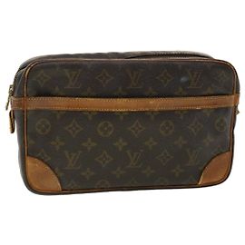 Louis Vuitton Monogram Compiegne 28 Pochette M51845 LV Aut 40466 Monogramma