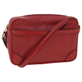 Louis Vuitton-LOUIS VUITTON Epi Trocadero 23 Bolsa de ombro vermelha M52307 Autenticação de LV 40303-Vermelho