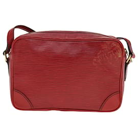 Louis Vuitton-LOUIS VUITTON Epi Trocadero 23 Bolsa de ombro vermelha M52307 Autenticação de LV 40303-Vermelho