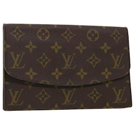 Louis Vuitton-Louis Vuitton Monogram Pochette rabat 20 Clutch Bag M51935 LV Auth 40387-Other