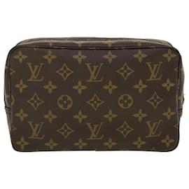Louis Vuitton-Louis Vuitton Monogram Trousse Toilette 23 Clutch Bag M47524 LV Auth 40478-Other