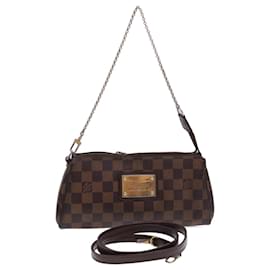 Louis Vuitton-LOUIS VUITTON Damier Ebene Eva Shoulder Bag 2way N55213 LV Auth tb606-Other
