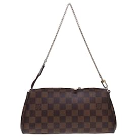 Louis Vuitton-LOUIS VUITTON Damier Ebene Eva Shoulder Bag 2way N55213 LV Auth tb606-Other