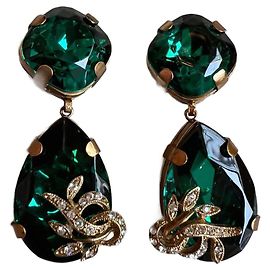 Dolce & Gabbana Boucles d'oreilles Vert